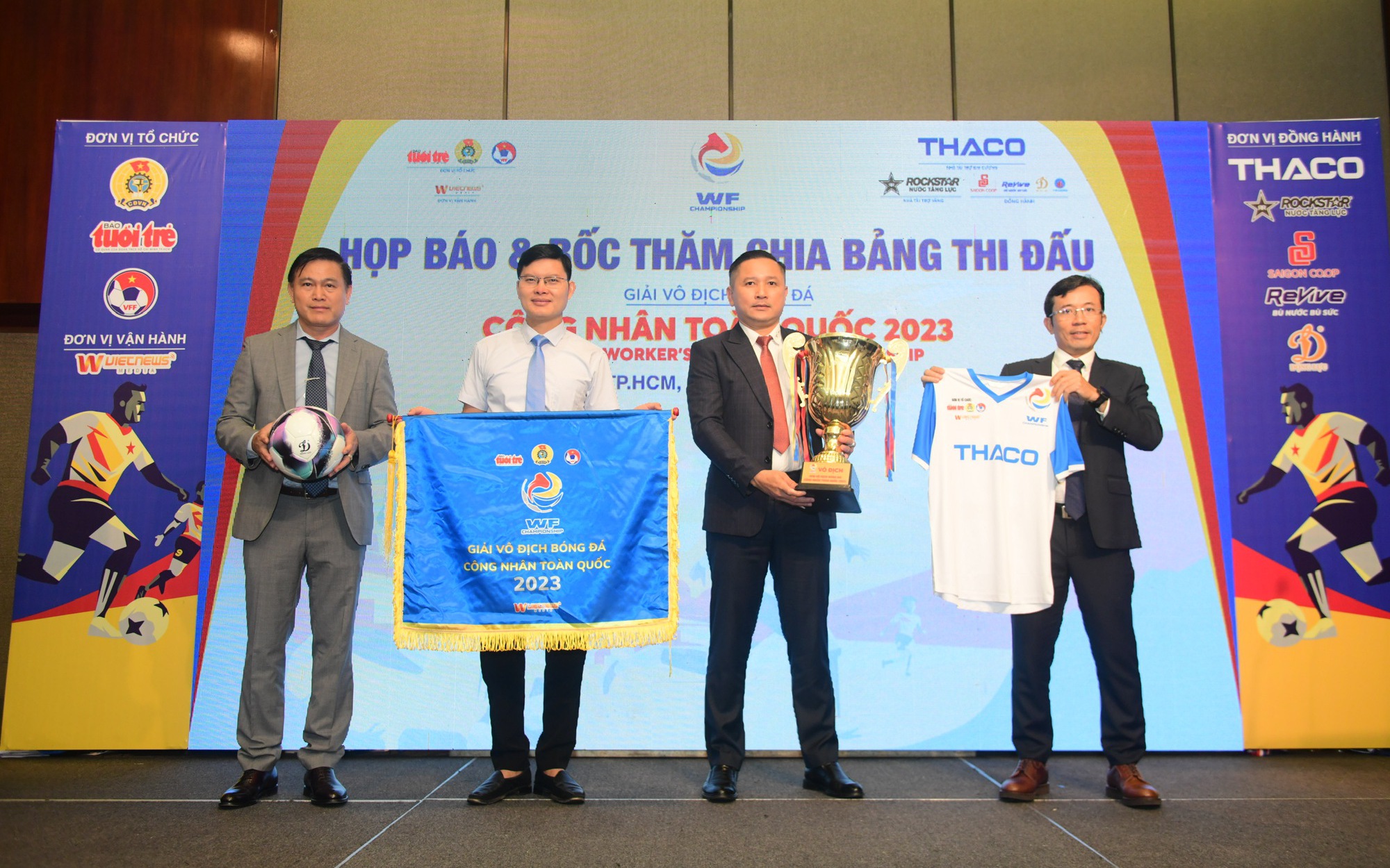 60 đội bóng tranh tài Giải Bóng đá công nhân, viên chức Việt Nam 2024 - Ảnh 2.