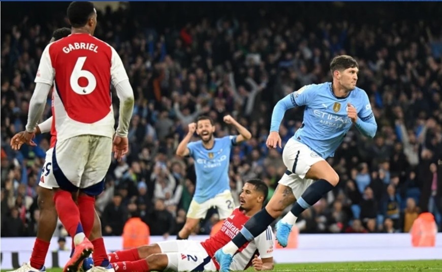 Vòng 5 Ngoại hạng Anh 2024/25: Man City và Arsenal, chia điểm ở phút bù giờ cuối cùng